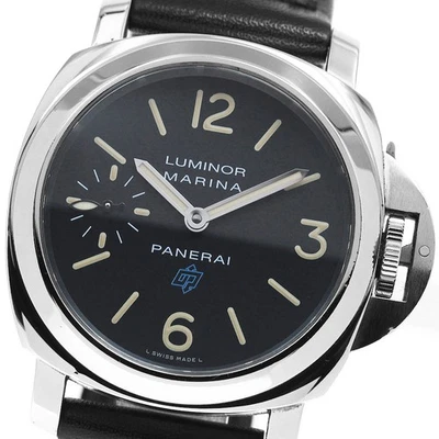 PANERAI Luminor Marina Logo Acciaio PAM00631 cuerda manual para hombre_823451 Foto 1 de 4