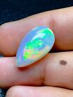 7,2 ct prisme éthiopien welo opale cabochon poire brillant 5/5 opale flashy pour bijoux