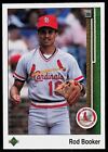 1989 Upper Deck Rod Booker St. Louis Cardinals #644