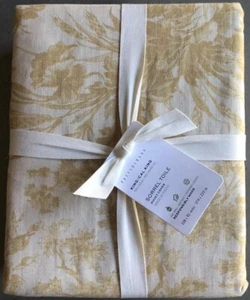 NEW $189 Pottery Barn Sorrel Toile Duvet Cover KING/CAL.K Garden Floral Birds - Picture 1 of 8