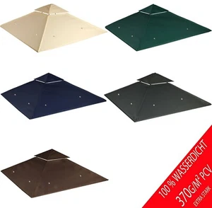 Ersatzdach für Pavillon 3x3 Meter Sand Antik Pavillon Wasserdicht M6 - Bild 1 von 42