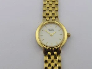 Vintage Citizen Ladies Dress Watch w/ Band 1020-S54554 1980's - Picture 1 of 4