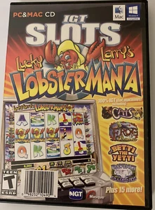 New IGT Slots Lucky Larry's Lobstermania PC MAC CD - Picture 1 of 8