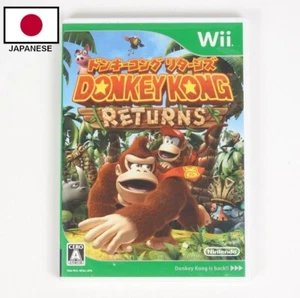 【REGION LOCKED】Donkey Kong Returns JAPANESE VERSION Nintendo Wii - Picture 1 of 4