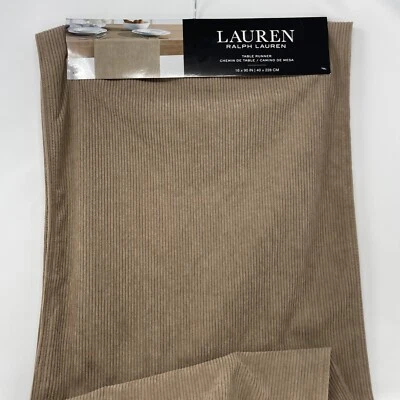 Lauren Ralph Lauren Table Runner Taupe 16X90 - Image 1 of 4