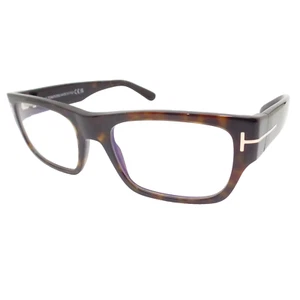 Tom Ford TF 6034 B 052 Dark Havana 54mm Blue Block New Authentic Frames - Picture 1 of 4