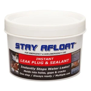 Stay Afloat Marine Leak Plug Sealant 14oz Boat Hull Repair Waterproof SA-021 - Picture 1 of 1
