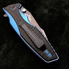 Blue Titanium Screw Set NO KNIFE INCLUDED for Zero Tolerance 0393 ~ ZT0393