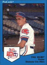 1989 Oklahoma City 89ers ProCards #1509 Paul Wilmet