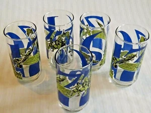 Set of 5 Coca-Cola HERITAGE COLLECTOR SERIES 1776 Patriotic Glasses Tumbler - Picture 1 of 8