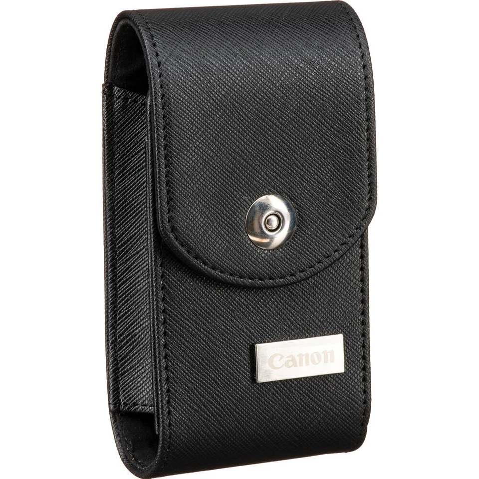 Canon Black Leather Camera Case 2974V924