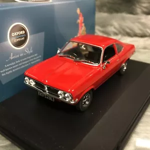NUOVO Oxford Diecast 1:43 Vauxhall Firenze 1800SL rosso flamenco VF002 - Foto 1 di 3