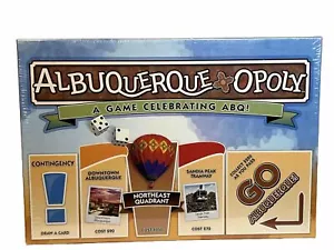 Albuquerque-opoly Board Game: New and factory sealed ABQ 505 Monopoly - Picture 1 of 6