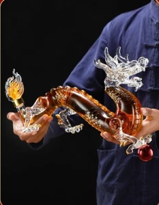 1000ML Dragon Drinking Chinese Zodiac Dragon Whiskey Set Reusable Dragon Boat - Picture 1 of 7