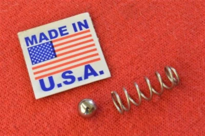 Válvula de retención bomba de cebado 3522-14 resorte y bola. Harley JD 1914-1927 Foto 1 de 3