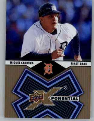 2009 Upper Deck X Xponential 3 #MC Miguel Cabrera (ref 155079) - Image 1 of 2