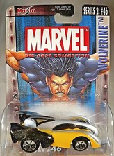 2004 Maisto Marvel Die-cast Collection Series 2 #46 WOLVERINE WLV246 Yellow/Blk