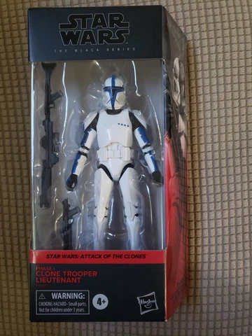 Hasbro Star Wars Black Series Phase 1 Clone Trooper Lieutenant (Е9928) Cover