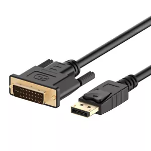 6 Feet 1.8m Gold Plated DisplayPort DP to DVI-D Male Cable Adapter HD 108~*e - Picture 1 of 8