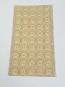 200 SELF-ADHESIVE CABINET BUMPERS 1/2" x 1/8" USA CLEAR BUMPERS* MADE IN USA* - Picture 1 of 2
