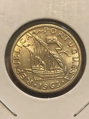 Portugal 1963 2 1/2 Escudos KM 590 BU #C Foto 1 de 4