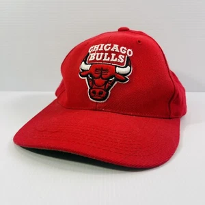 Chicago Bulls Cap GCC Vintage Red NBA Michael Jordan Basketball Hat - Picture 1 of 6