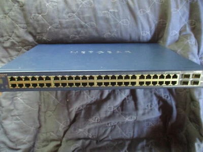 NetGear ProSafe (GS748TS V1H1) 48-Port External Gigabit Stackable Smart Switch - Image 1 of 4