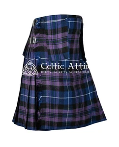 KILT tradizionale scozzese Pride of Scotland tartan 8 iarde - tasche staccabili - Foto 1 di 3