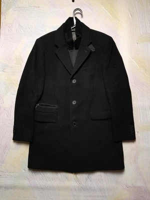 Архив Balmain шерсти пальто ``Mr.Lenox Blazer`` со съемным льняной 50 размер черный - Изображение 1 из 4