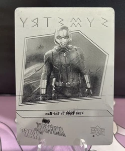 2023 Marvel Allure Ant-Man Black Printing Plate One Of One Ant-Man And the Wasp - Picture 1 of 2