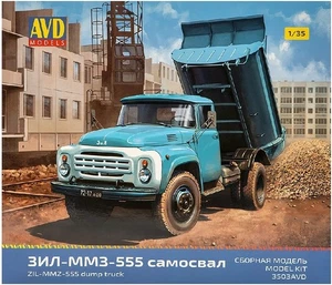 1:35 AVD Models 3503 - ZIL-MMZ-555 Dump Truck, Plastic model kit. - Picture 1 of 8