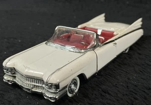 Franklin Mint 1959 Cadillac Eldorado Convertible Model 1:43 White Vtg Diecast - Picture 1 of 5