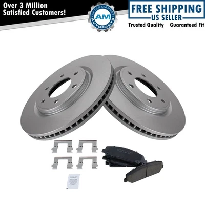 Brake Pad & Rotor Kit For 2008-2010 INFINITI QX56 2008-2011 Nissan Armada TITAN - Image 1 of 4
