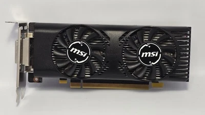 MSI Graphics Card GTX 1650 4GB GeForce NVIDIA Low Profile LP  - Image 1 of 4