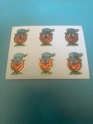 Pegatina expendedora vintage Prism Mr. Orange 4x3 pulgadas impresión Kodak Foto 1 de 2