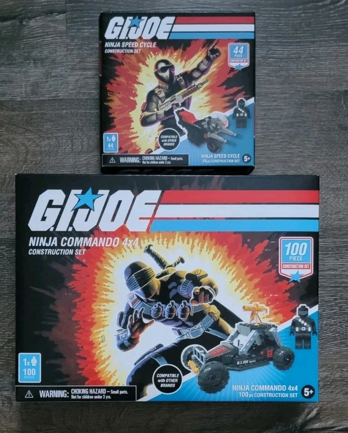 Nuevo lote de 2 juegos de construcción compatibles con GI Joe Lego sin abrir Foto 1 de 2