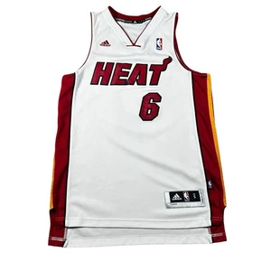 LeBron James Miami Heat Basketball Jersey #6 Adidas Size S - Picture 1 of 8