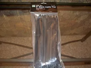 100 Stück Kabelbinder Zip Wire Tys schwarz oder weiß 8" Dupont Nylon - Bild 1 von 1