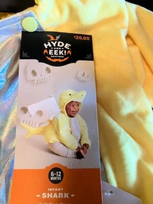 Infant/Toddler Halloween Costume Shark Warm-New 6-12 Months - Image 1 of 4