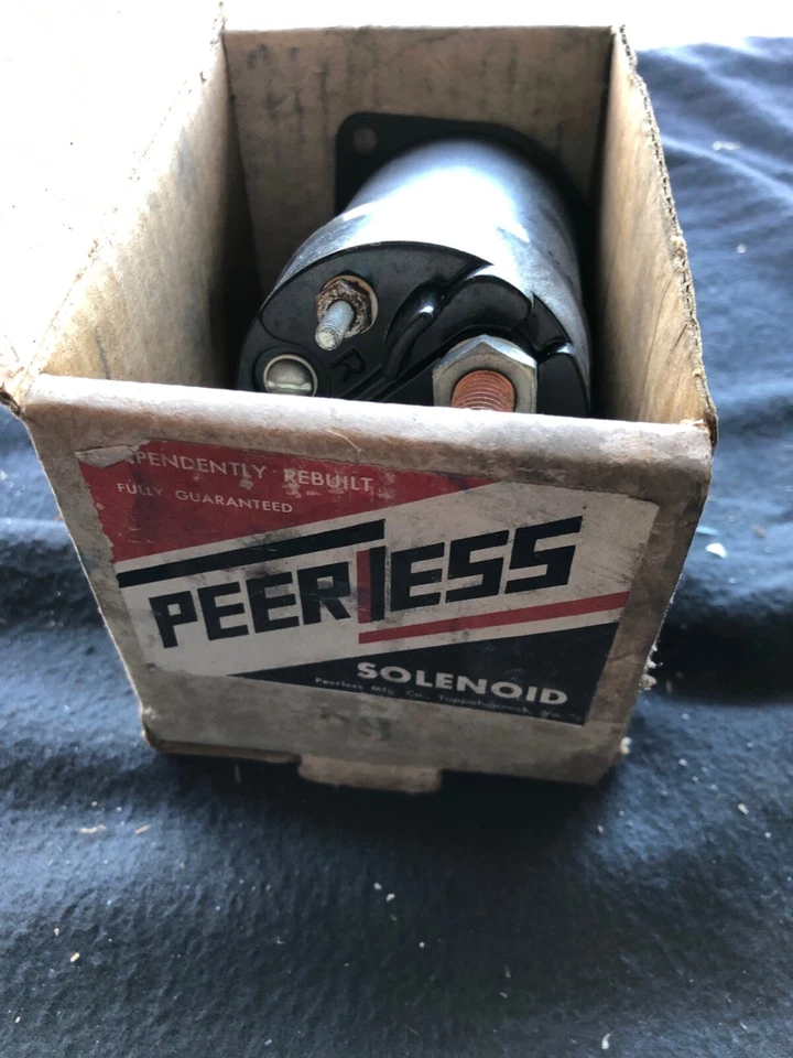 Solenoide De Colección Peerless Reconstruido CC 74 Reemplazar Reconstruir Restaurar Auto Motor Foto 1 de 4