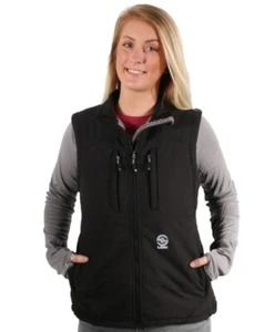 Loki Women Mountain Vest 50" Bust Converts To Backpack 5 Zippers! Sz 1X Blk $159 - Picture 1 of 18