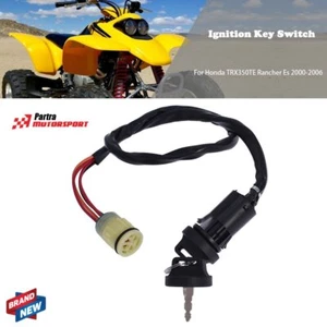 Ignition Switch Key For Honda Rancher 350 TRX350 2000 2001 2002-2004 2005 2006 - Picture 1 of 10