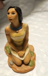 Topper de pastel vintage Pocahontas y Meeko Disney - Imagen 1 de 3
