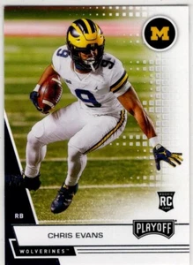2021 Panini Chronicles Playoff Draft Picks Chris Evans No. 377 Wolverines - Bild 1 von 2