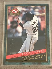 Barry Bonds 1994 POST Collector's Series Promo Card. San Francisco Giants