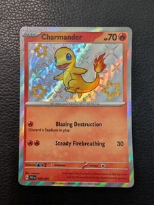 Charmander - 109/091 Paldean Fates (Pokemon) Shiny Holo Rare - Imagen 1 de 2