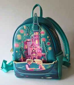 Longfellow DISNEY Tangled Princess Castle Mini Backpack * New - Picture 1 of 5
