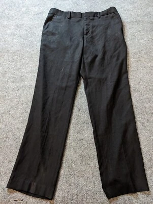PANTALÓN DE VESTIR J FERRAR HOMBRE NEGRO DELANTERO PLANO 34X29  Foto 1 de 4