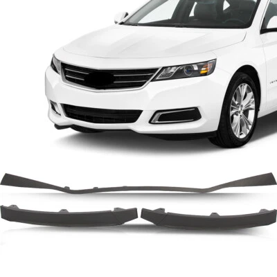 For Chevrolet Impala 3PCS 2014-2020 Front Bumper Valances Apron Set GM1092239C Foto 1 de 4