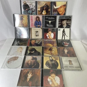 1990s 25 CD Country Music Lot: Incl Alan Jackson, Garth Brooks,Imports,Rarities - Picture 1 of 12